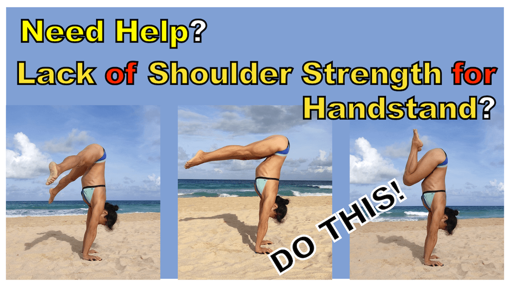 Fun drills for lack of shoulder strength for handstands