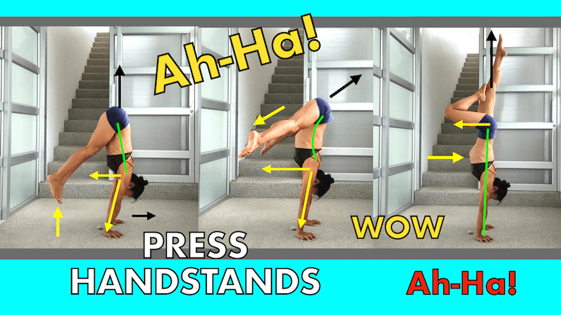 Ah-Ha moments about Press handstands